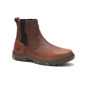 Caterpillar Abbey Steel toe μποτεσ εργασιασ γυναικεια καφε | CAT445-GR