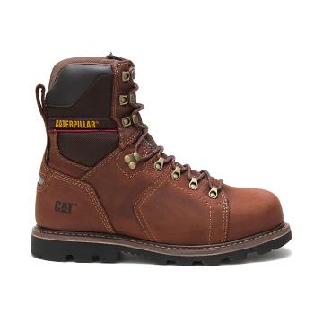 Caterpillar Alaska 2.0 8" Waterproof Thinsulate™ Steel toe μποτακια ασφαλειασ ανδρικα καφε | CAT043-