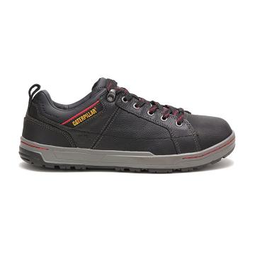 Caterpillar Brode Steel toe παπουτσια εργασιασ ανδρικα μαυρα | CAT391-GR