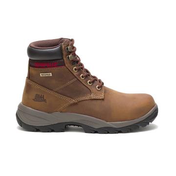 Caterpillar Dryverse 6" Waterproof μποτακια αδιαβροχα γυναικεια καφε | CAT452-GR