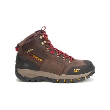 Caterpillar Navigator Waterproof αθλητικα μποτακια ανδρικα καφε | CAT117-GR