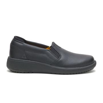 Caterpillar ProRush SR+ Slip-On παπουτσια για περπατημα γυναικεια μαυρα | CAT576-GR