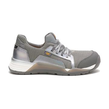 Caterpillar Sprint υφασματινα Alloy toe παπουτσια εργασιασ γυναικεια ασημι | CAT591-GR