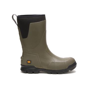 Caterpillar Stormers 11" Steel toe μποτεσ εργασιασ ανδρικα Ελιά | CAT199-GR