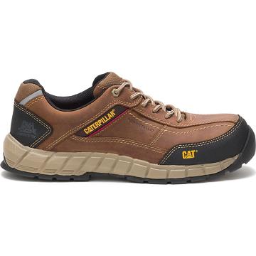 Caterpillar Streamline δερματινα Composite toe παπουτσια εργασιασ ανδρικα καφε | CAT390-GR